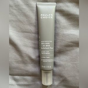 Brand new Paula’s Choice Skin Perfecting 25% AHA + 2% BHA Exfoliant Peel